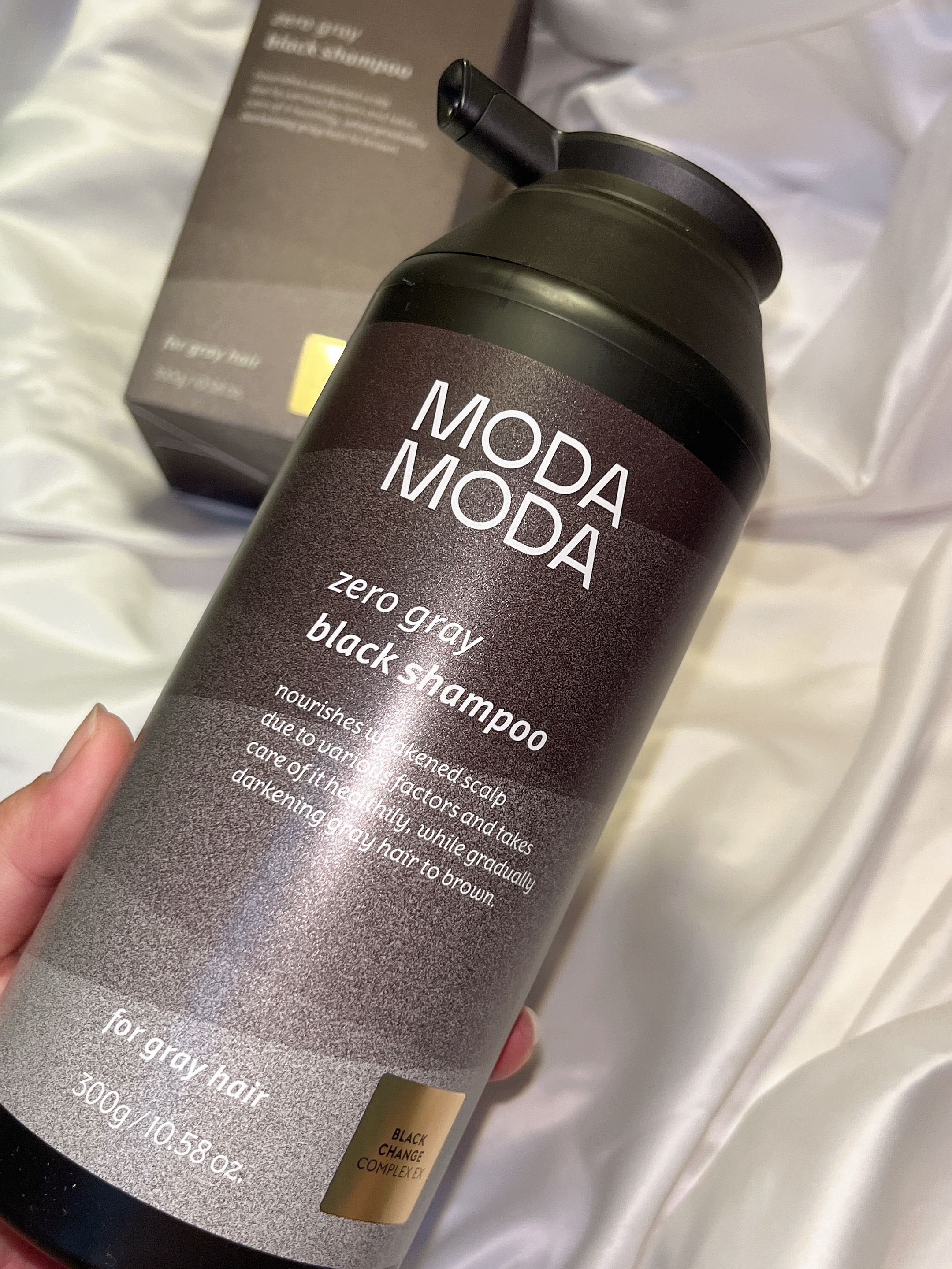 モダモダゼログレイシャンプー/MODAMODA/市販シャンプーを使ったクチコミ（1枚目）