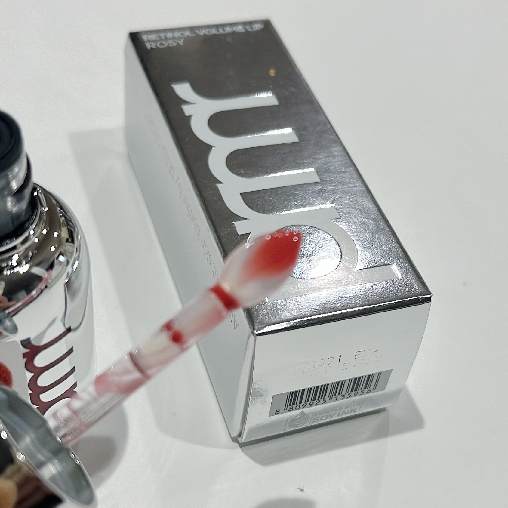 レチノール ボリューム リップセラム  ロージー/primera/リップグロスを使ったクチコミ（2枚目）