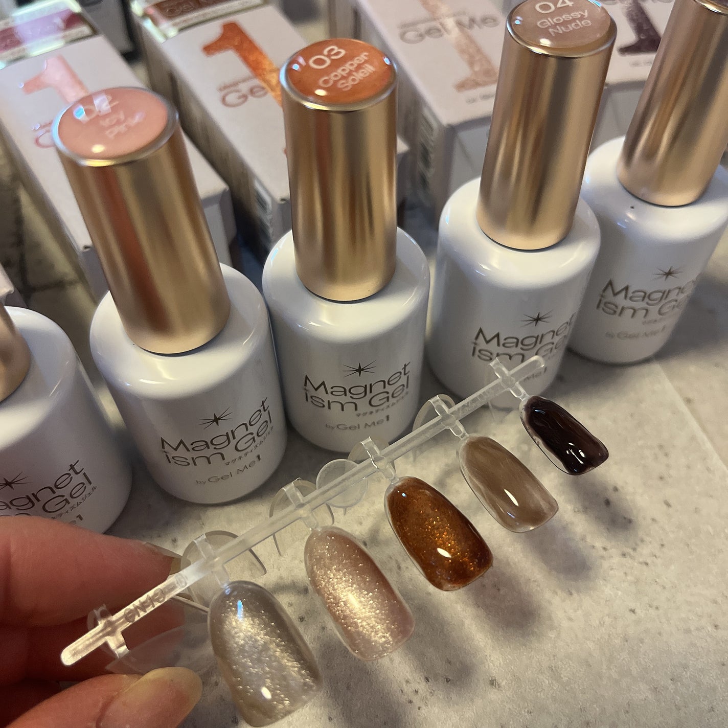 マグネティズムジェル バイ ジェルミーワン/ジェルミーワン/マニキュアを使ったクチコミ(6枚目)