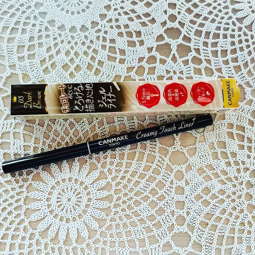 クリーミータッチライナー/キャンメイク/ジェルアイライナーを使ったクチコミ(2枚目)