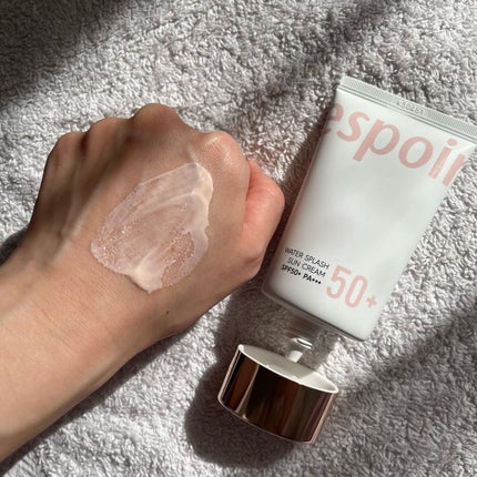 ウォータースプラッシュサンクリーム/espoir/日焼け止め・UVケアを使ったクチコミ(3枚目)