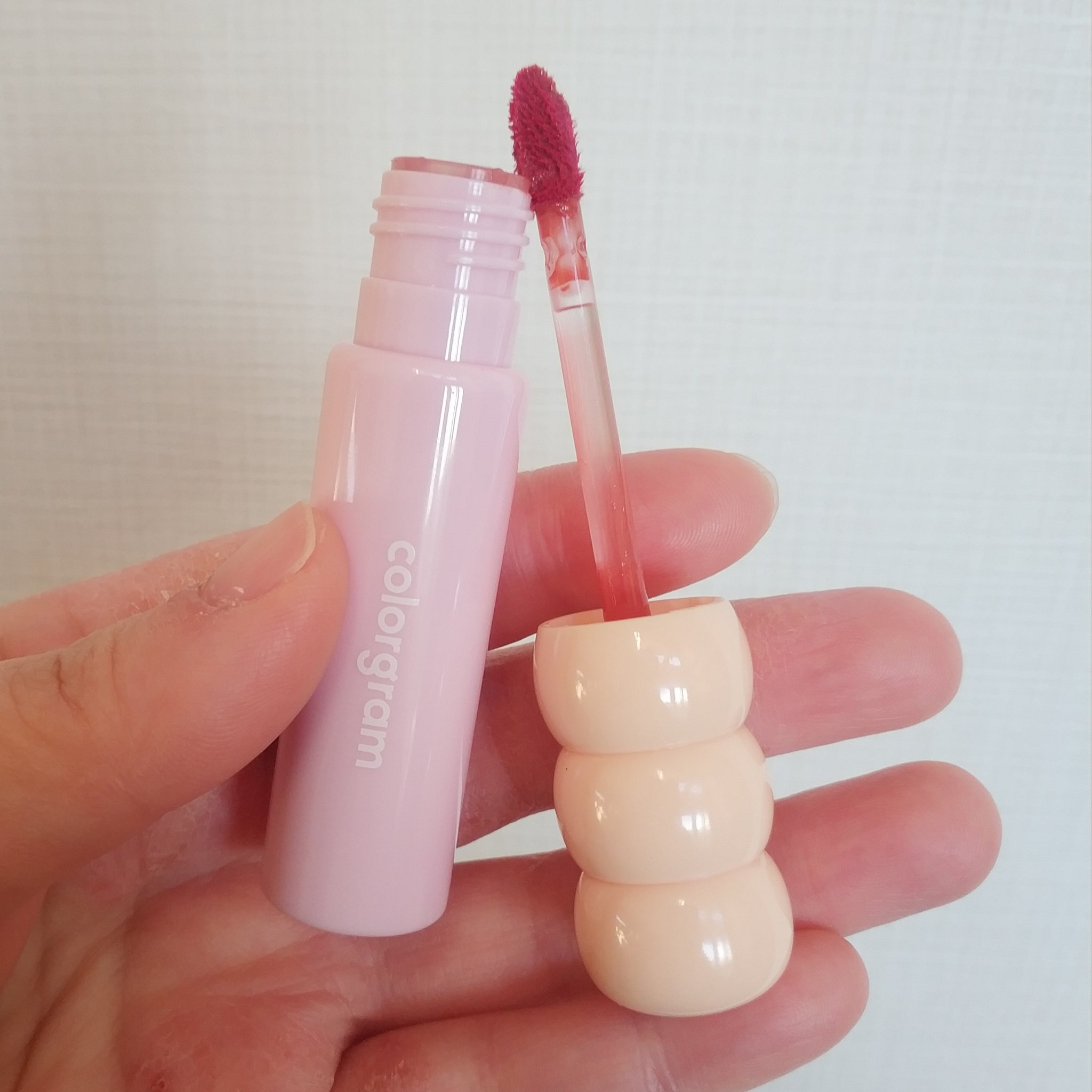 タンフルグラスティント/Colorgram/リップティントを使ったクチコミ（1枚目）