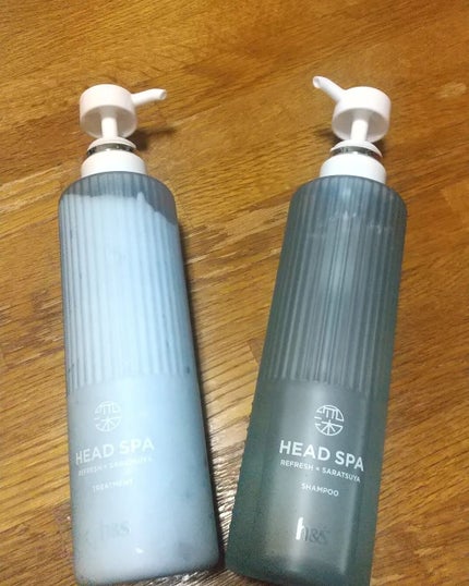 リフレッシュ × さらつや シャンプー/トリートメント/h&s/市販シャンプーを使ったクチコミ(1枚目)