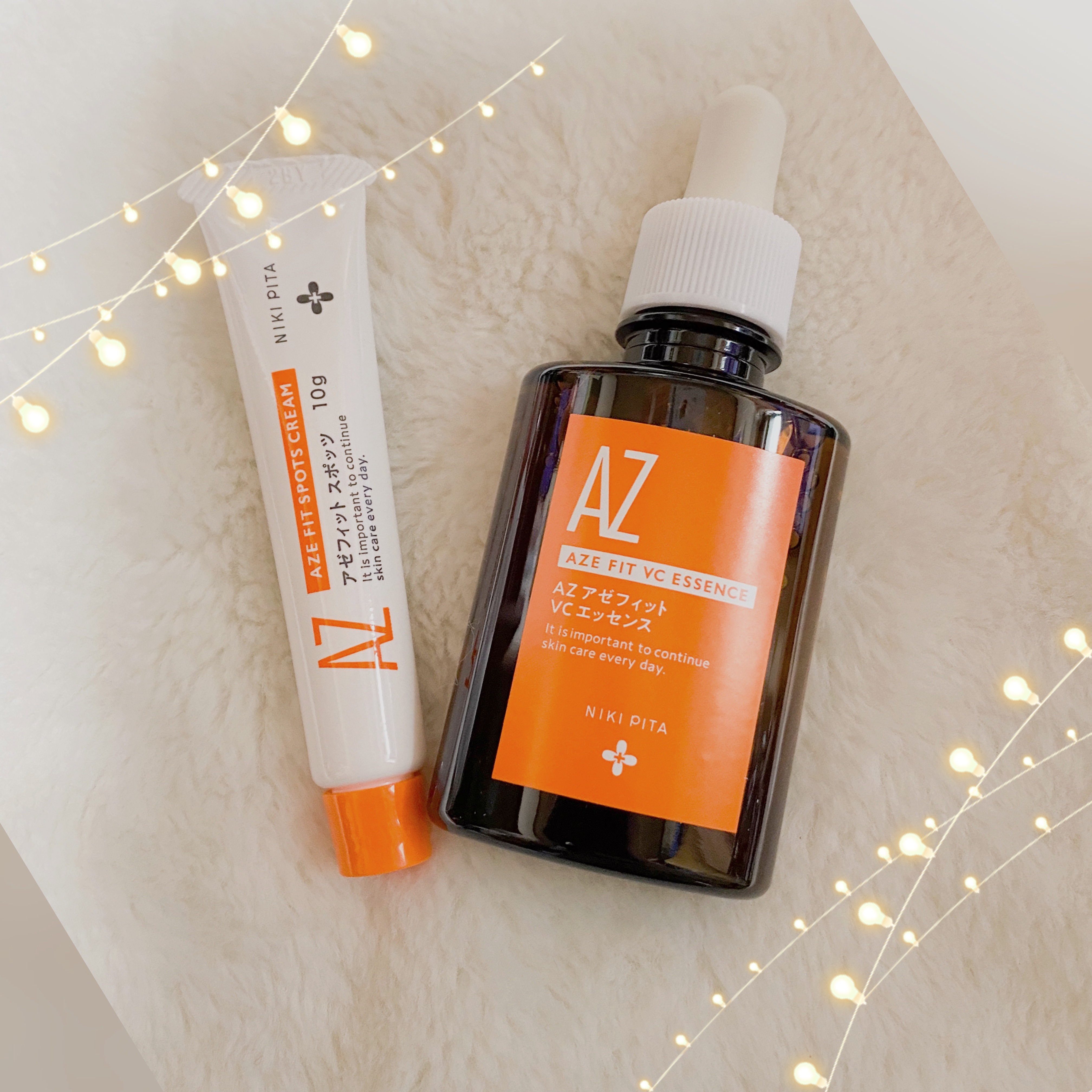 AZ アゼフィットスポッツ/NIKI PITA/フェイスクリームを使ったクチコミ（2枚目）