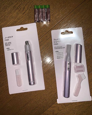 ニトリ ノーズケアのクチコミ「ノーズケア
フェイスシェイバー

各508円(税込)
(単四電池別売りです！！)

説明書付き.....」（1枚目）