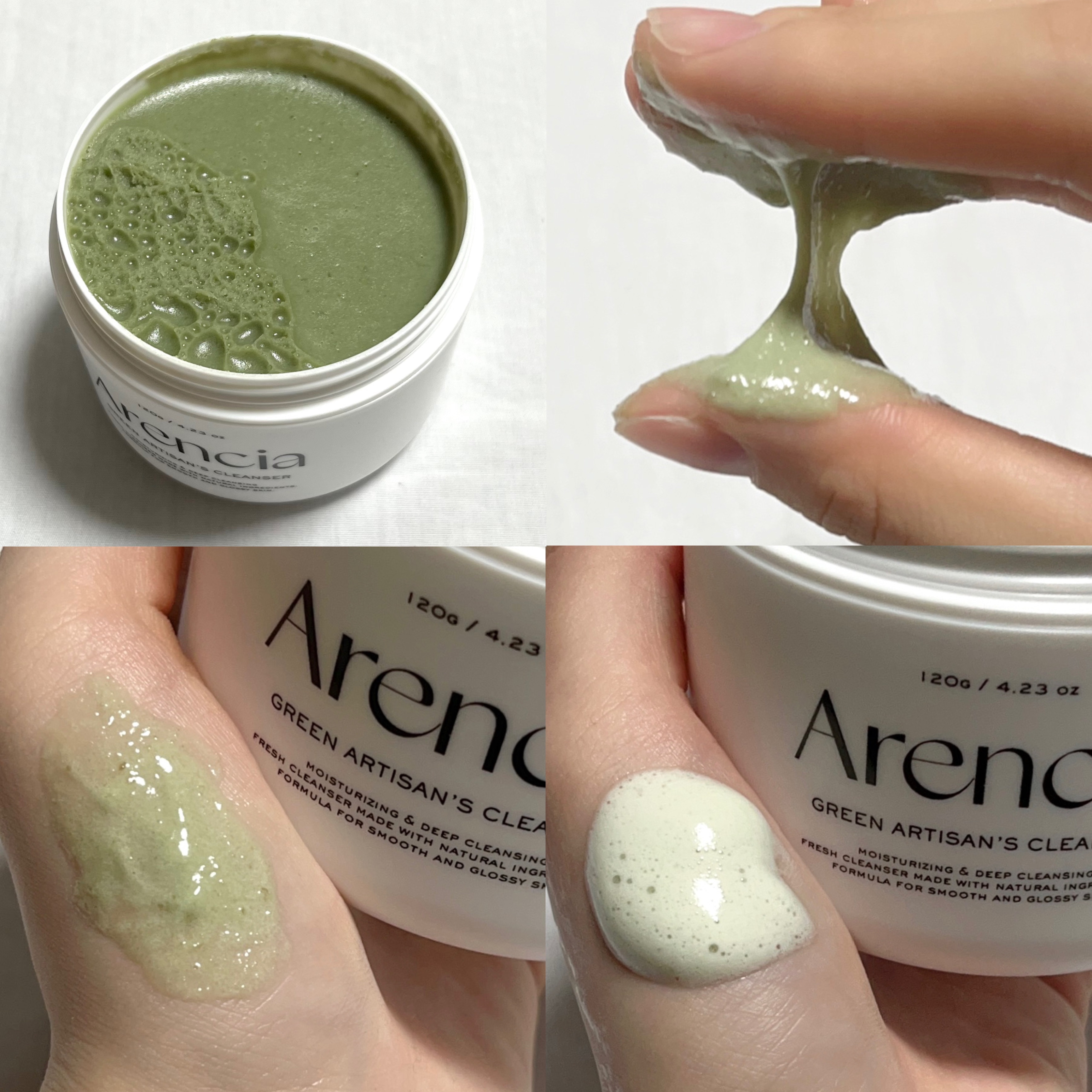 プレミアムもちソープ「グリーンアルティザン」/アレンシア/その他洗顔料を使ったクチコミ（2枚目）