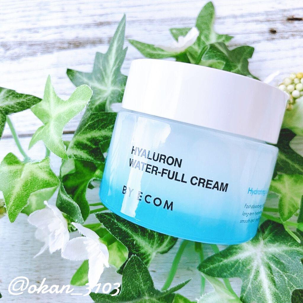 ヒアルロンウォーターフルクリーム/BY ECOM/フェイスクリームを使ったクチコミ（2枚目）