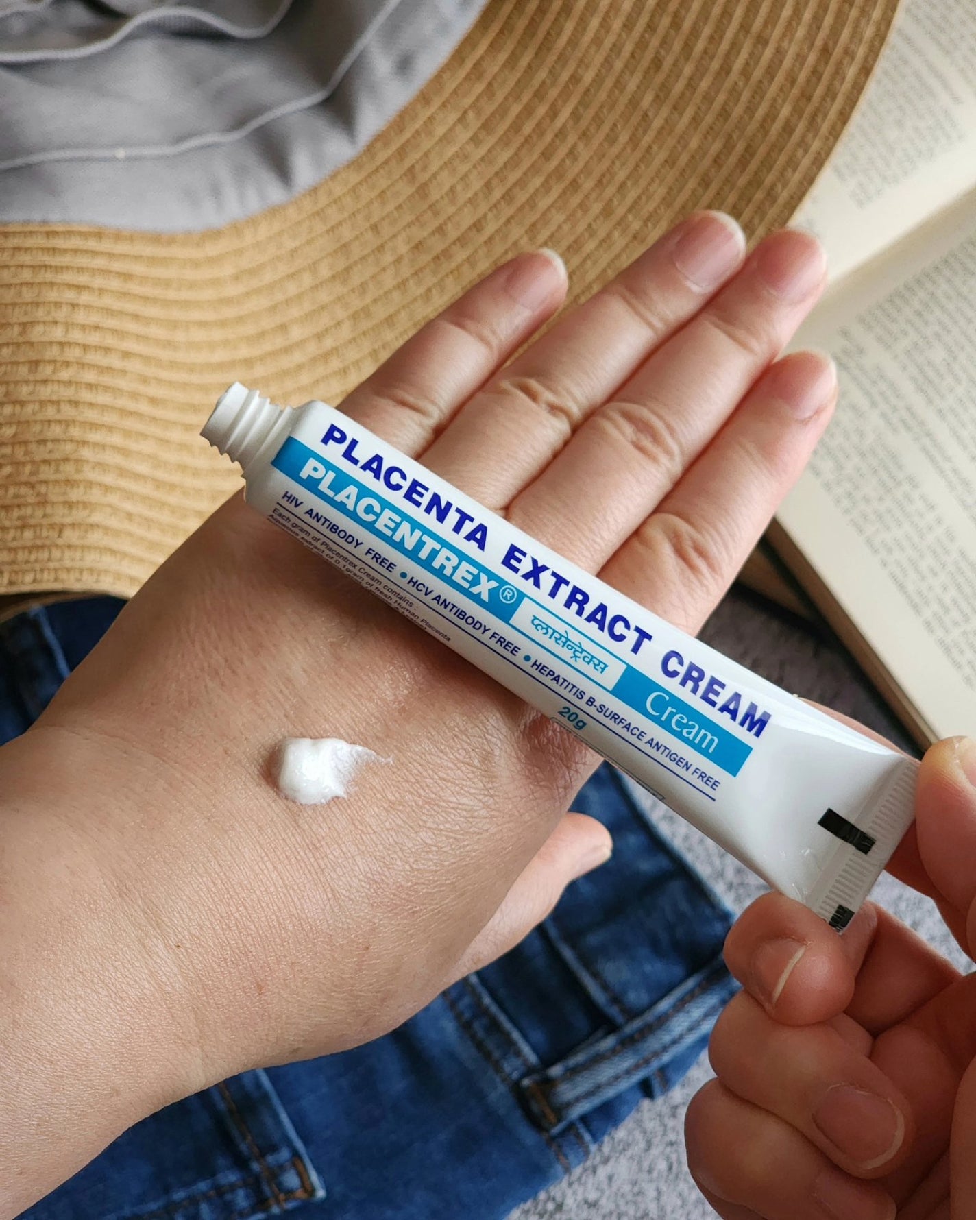 PLACENTA EXTRACT CREAM/Placentrex/フェイスクリームを使ったクチコミ(2枚目)