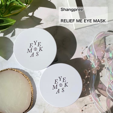 Shangpree RELIEF ME EYE MASKのクチコミ「✼••┈┈••✼••┈┈••✼••┈┈••✼••┈┈••✼

　Shangpree

　　　R.....」（2枚目）