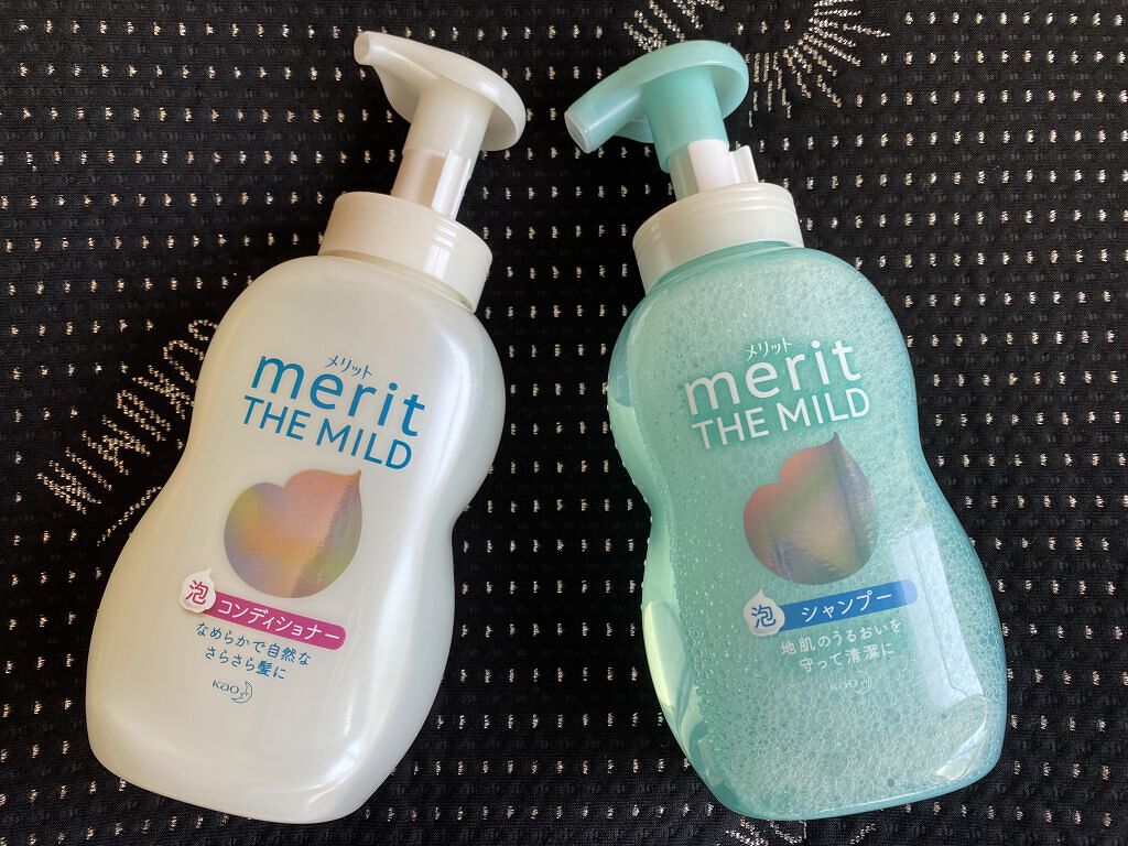 ザマイルド/メリット/市販シャンプーを使ったクチコミ（1枚目）