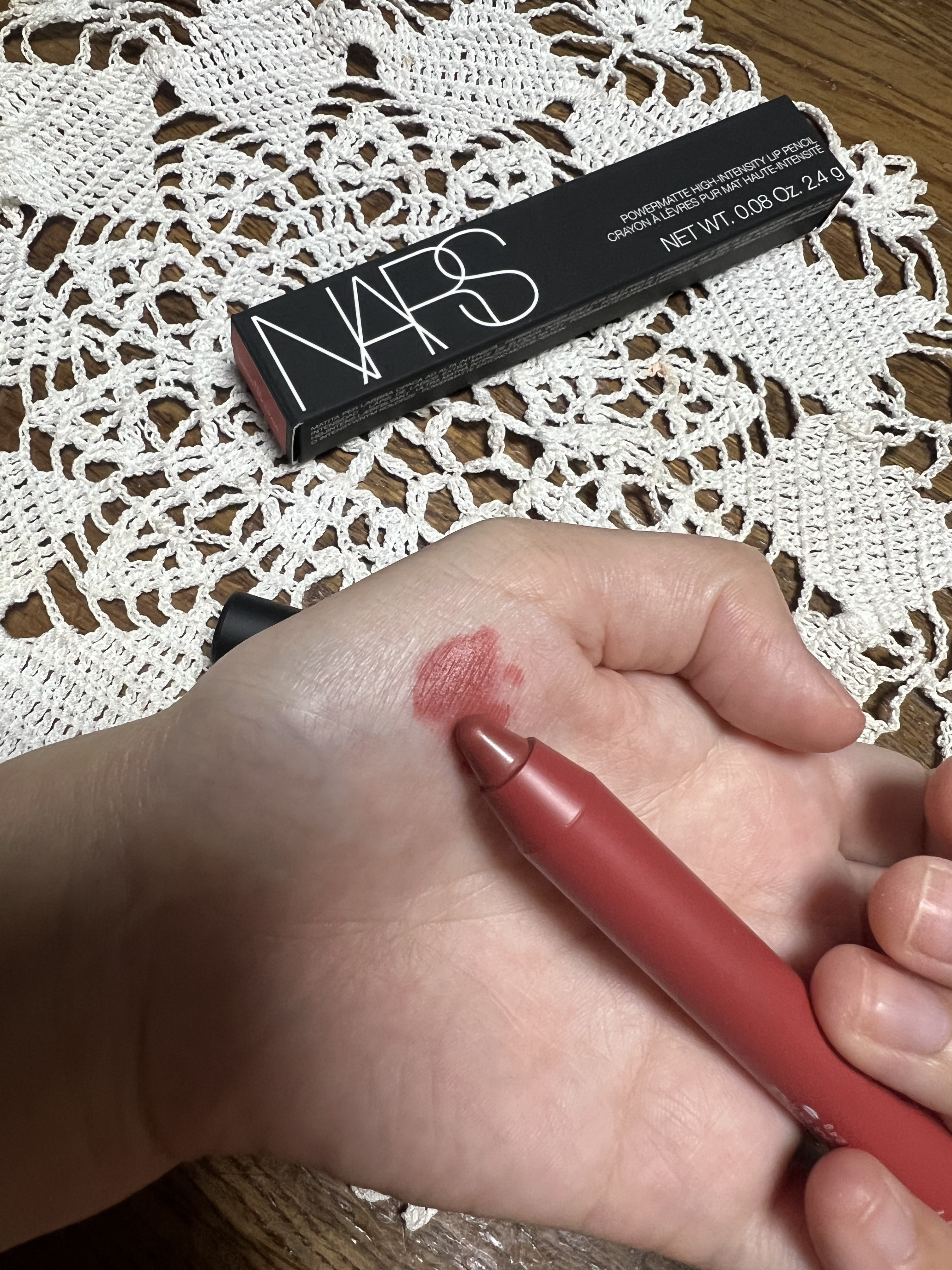 パワーマット ハイインテンシティ リップペンシル/NARS/口紅を使ったクチコミ（2枚目）