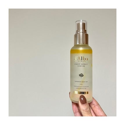 ダルバ ホワイトトリュフファーストスプレーセラム/ダルバ/ミスト状化粧水を使ったクチコミ(1枚目)