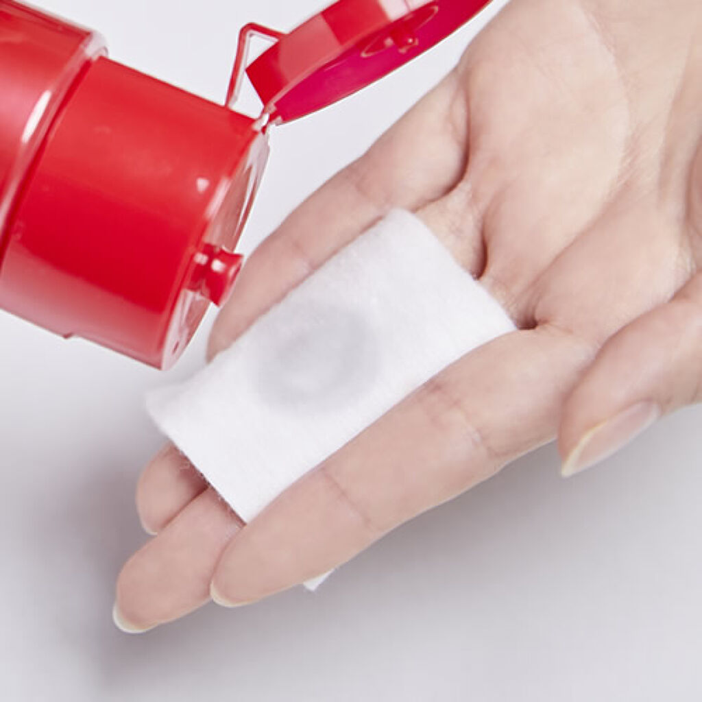 【乾燥対策＆朝の洗顔代わりにも！】角質オフしてうるおい与える「ふきとり化粧水」☆（3枚目）