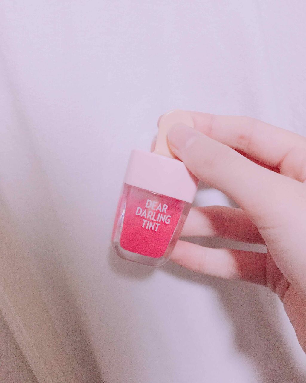 ディアダーリン ウォータージェルティント (アイスティント)/ETUDE/口紅を使ったクチコミ(1枚目)