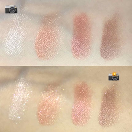 シルキースフレアイズ/キャンメイク/アイシャドウパレットを使ったクチコミ(2枚目)