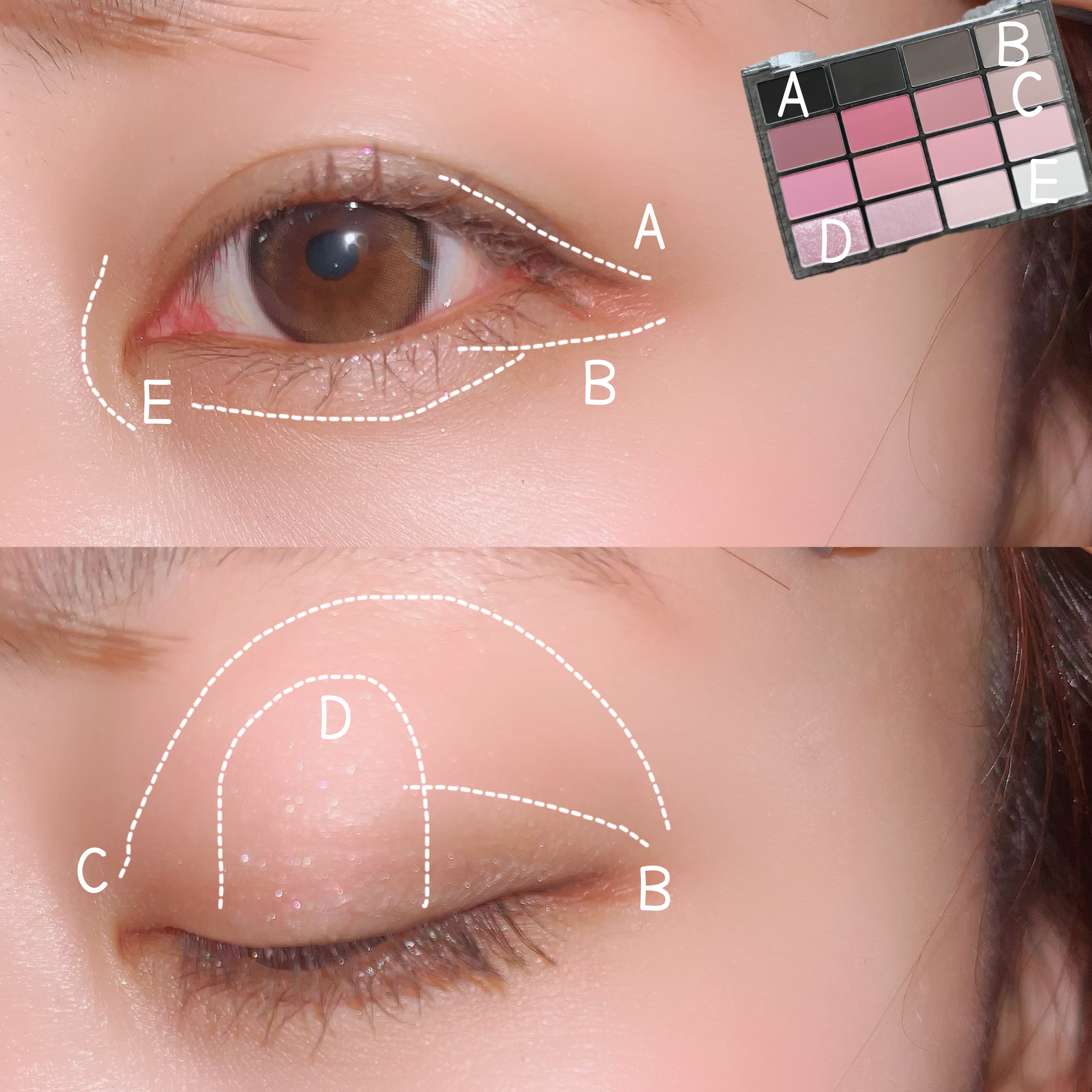 ハンオールブロウカラ/rom&nd/眉マスカラを使ったクチコミ（3枚目）