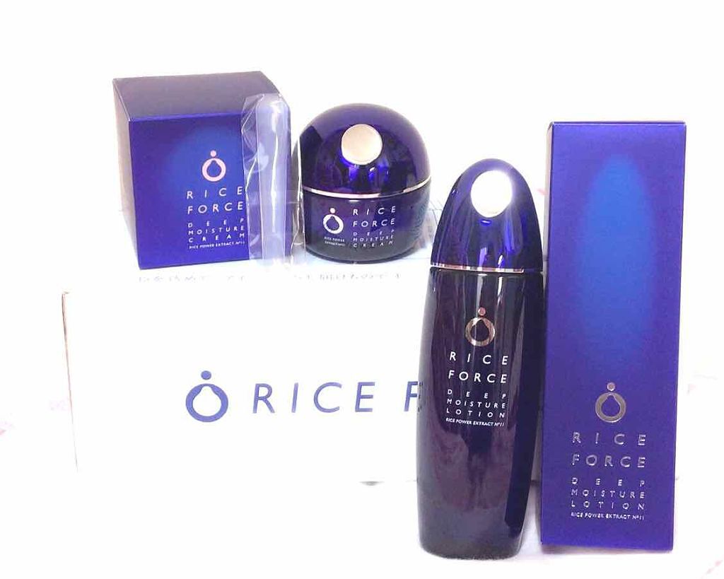 ディープモイスチュアクリーム/ライスフォース/フェイスクリームを使ったクチコミ（1枚目）