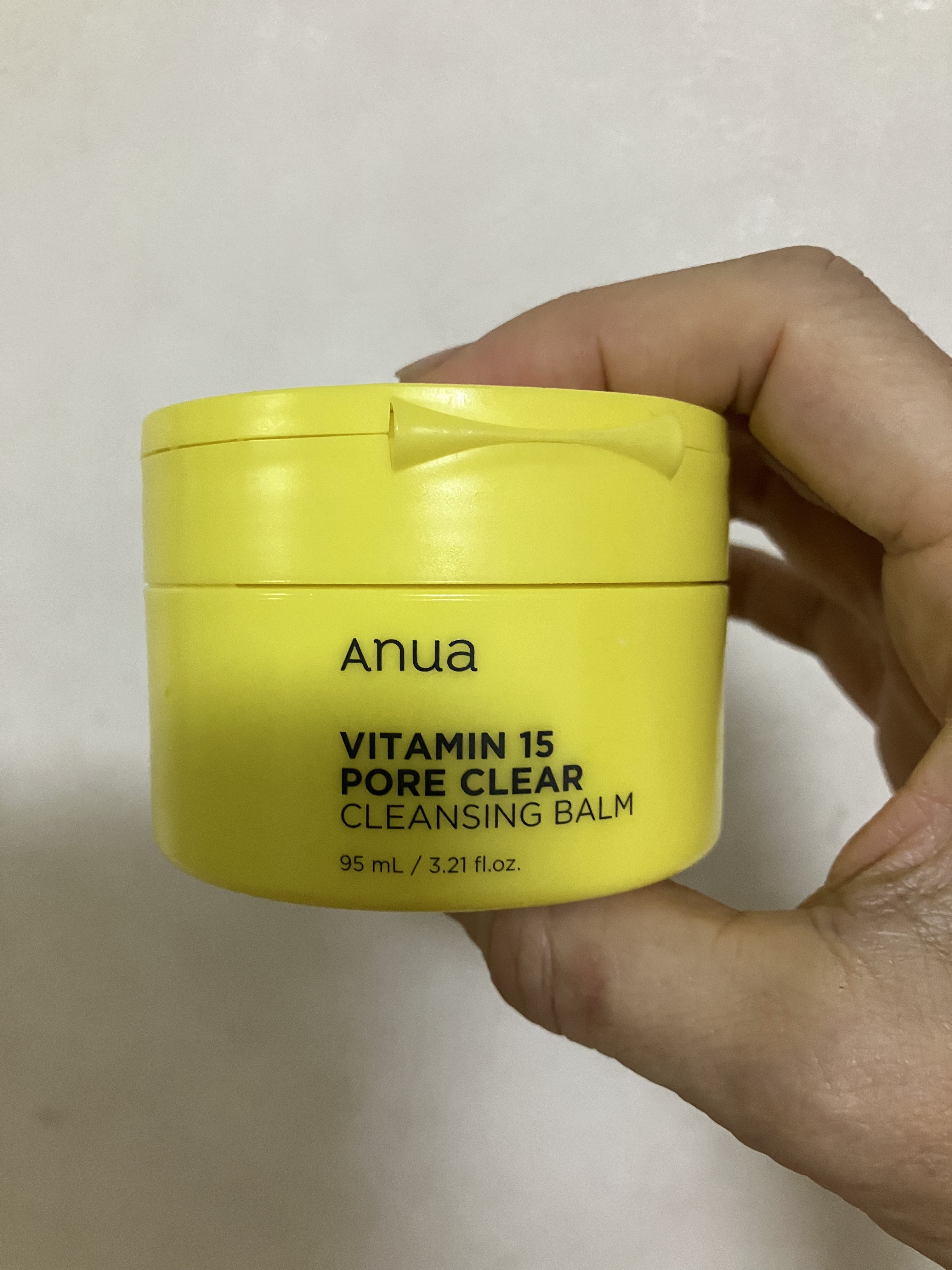 Anua ビタミン15 ポアクリア クレンジングバームのクチコミ「Anua
ビタミン15 ポアクリア クレンジングバーム


ソーダの香り
バームでクレンジング.....」（2枚目）