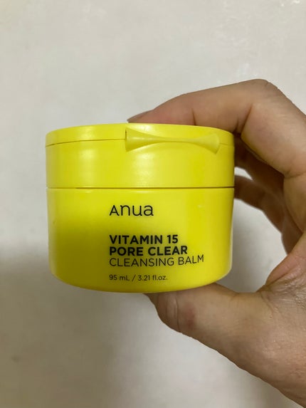 ビタミン15 ポアクリア クレンジングバーム/Anua/クレンジングバームを使ったクチコミ(2枚目)
