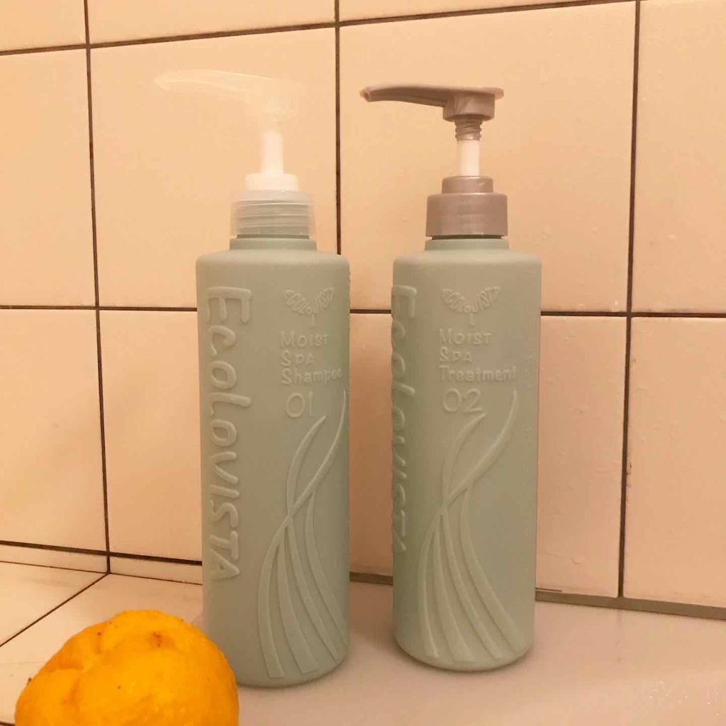 シャンプー(モイスト スパ) ／ヘアトリートメント(モイスト スパ)/ECOLOVISTA（エコロヴィスタ）/市販シャンプーを使ったクチコミ（1枚目）