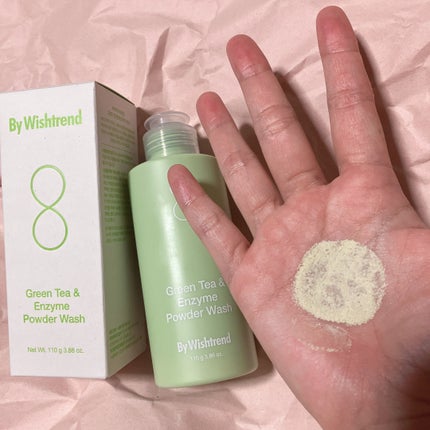 グリーンティー&エンザイムパウダーウォッシュ/By Wishtrend/洗顔パウダーを使ったクチコミ(2枚目)