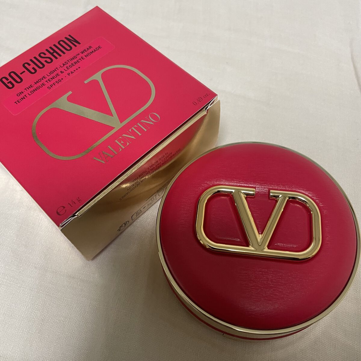 GO クッション/ヴァレンティノ ビューティ/クッションファンデーションを使ったクチコミ（1枚目）