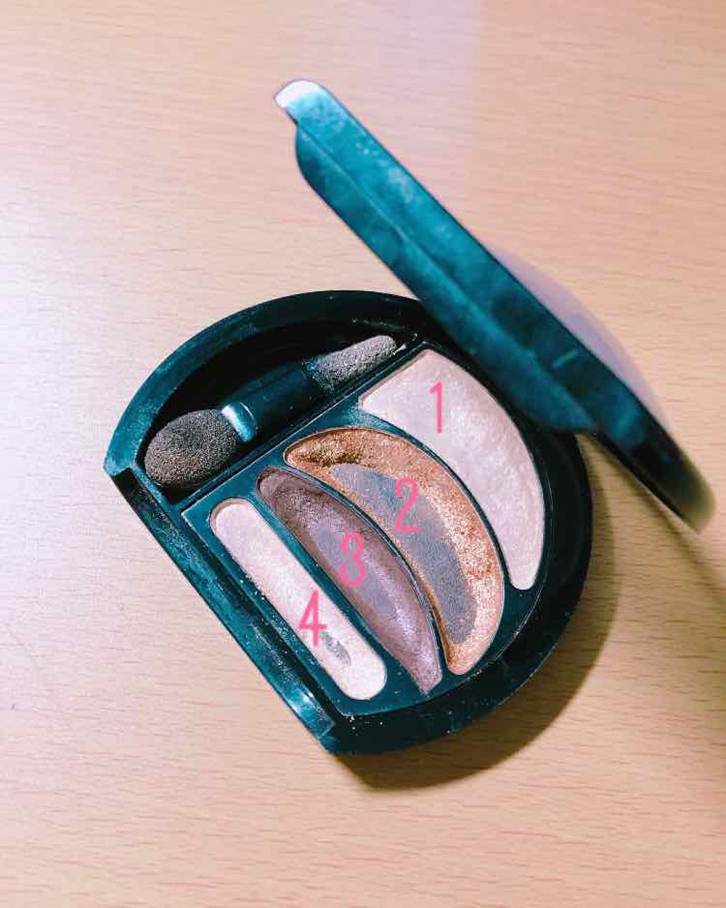 ビッグアイ シャドウ/MAYBELLINE NEW YORK/アイシャドウパレットを使ったクチコミ(2枚目)