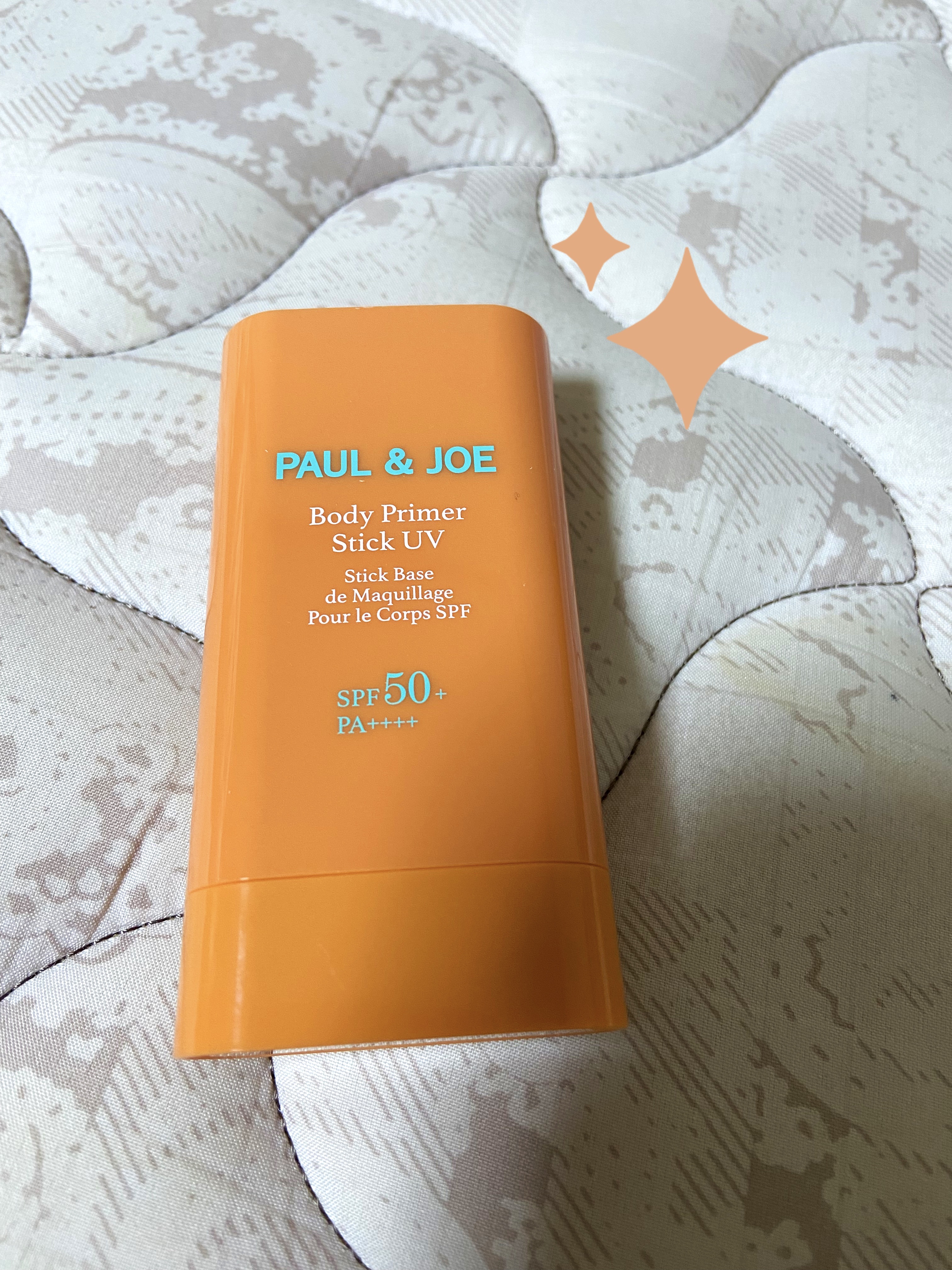 ボディ プライマー スティック UV/PAUL & JOE BEAUTE/日焼け止めスティックを使ったクチコミ（1枚目）