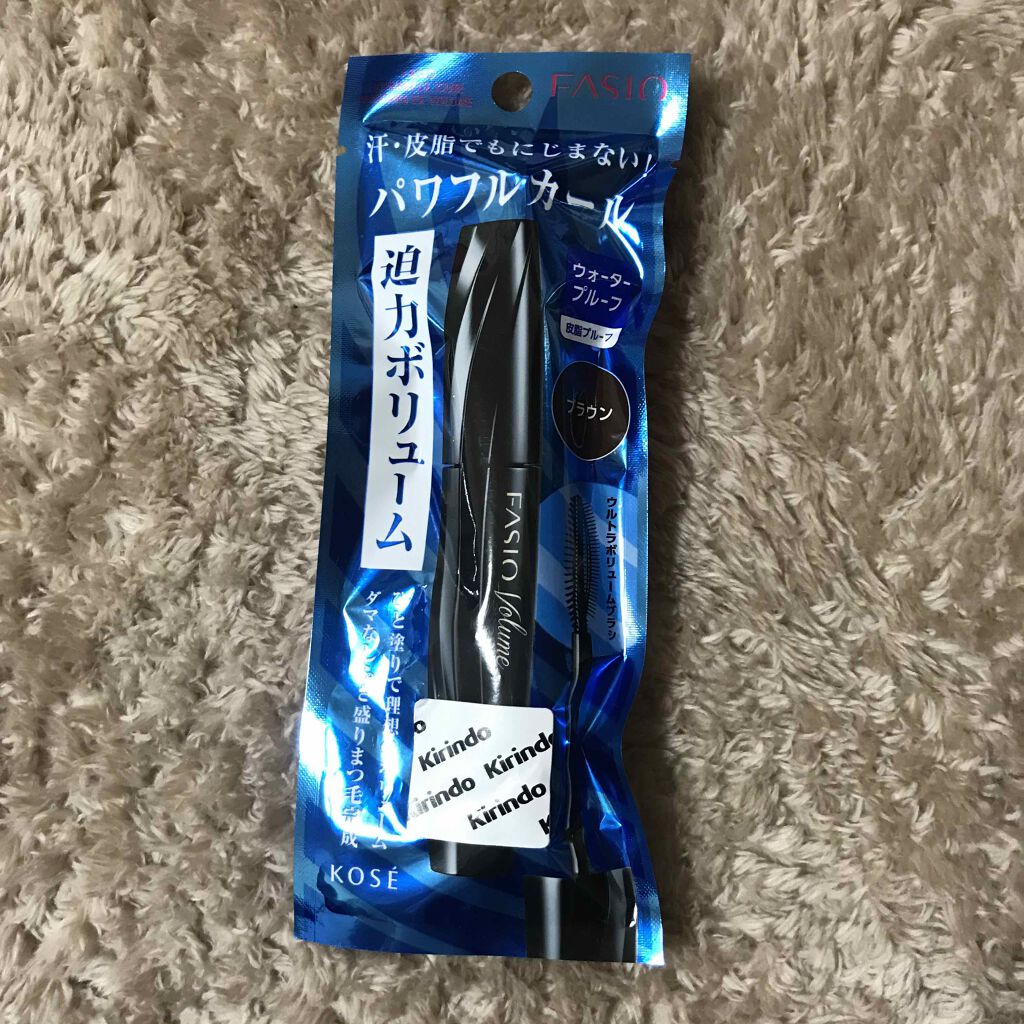 パワフルカール マスカラ EX(ボリューム)/FASIO/マスカラを使ったクチコミ(1枚目)
