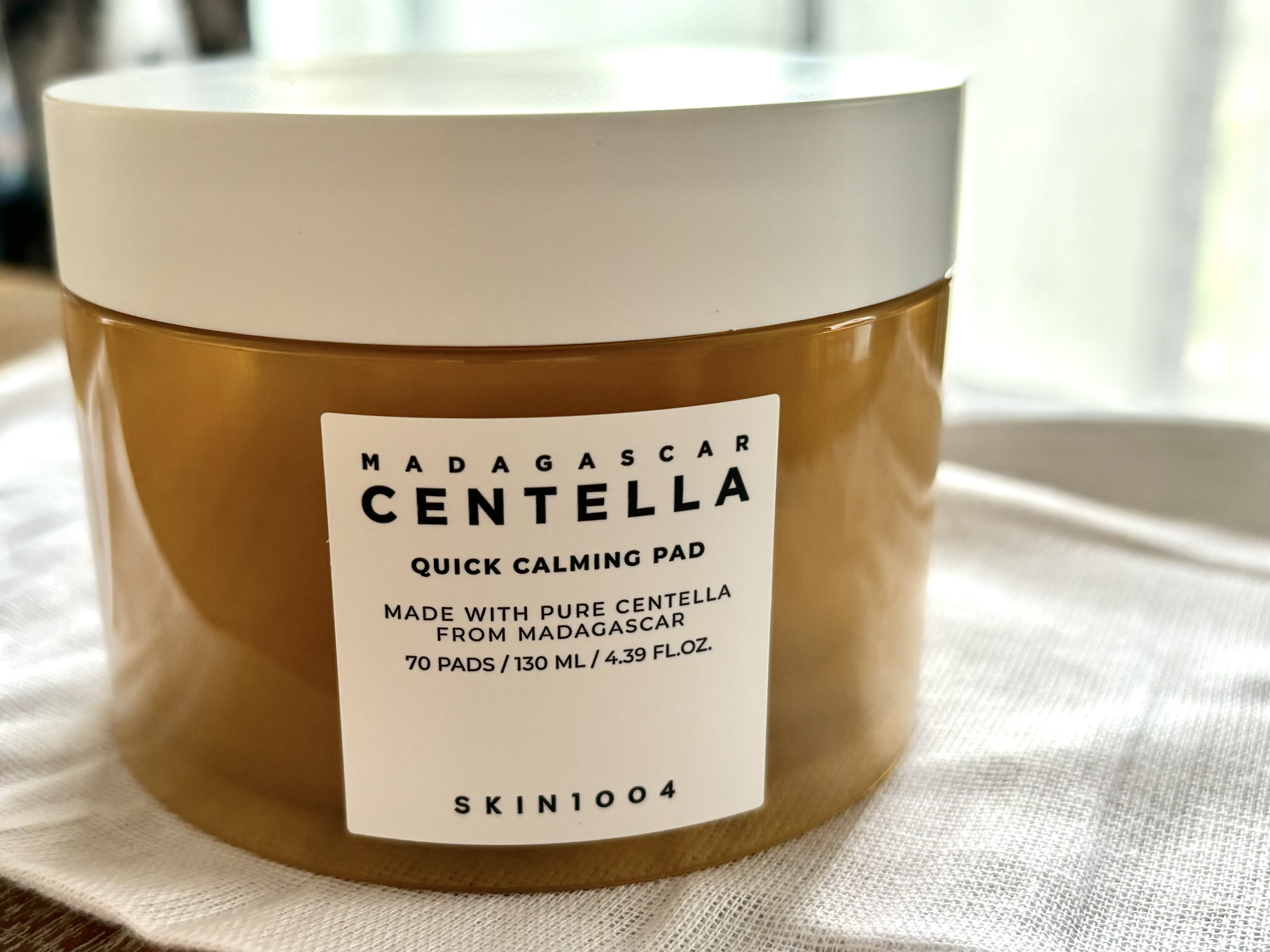 センテラ クイックカーミングパッド/SKIN1004/トナーパッドを使ったクチコミ（1枚目）