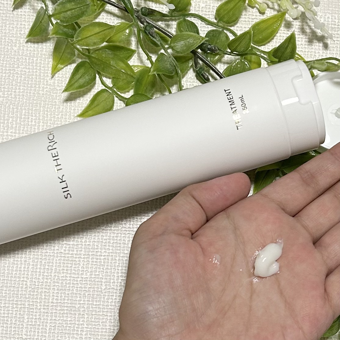 SILK THE RICH モイスト&リペア シャンプー・トリートメント/SILK THE RICH/市販シャンプーを使ったクチコミ（2枚目）