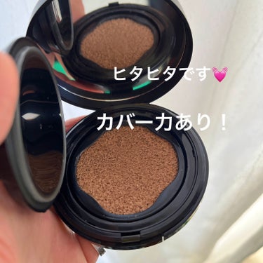 シンクロスキン セルフリフレッシング クッションコンパクト 220 Linen/SHISEIDO/クッションファンデーションを使ったクチコミ（2枚目）