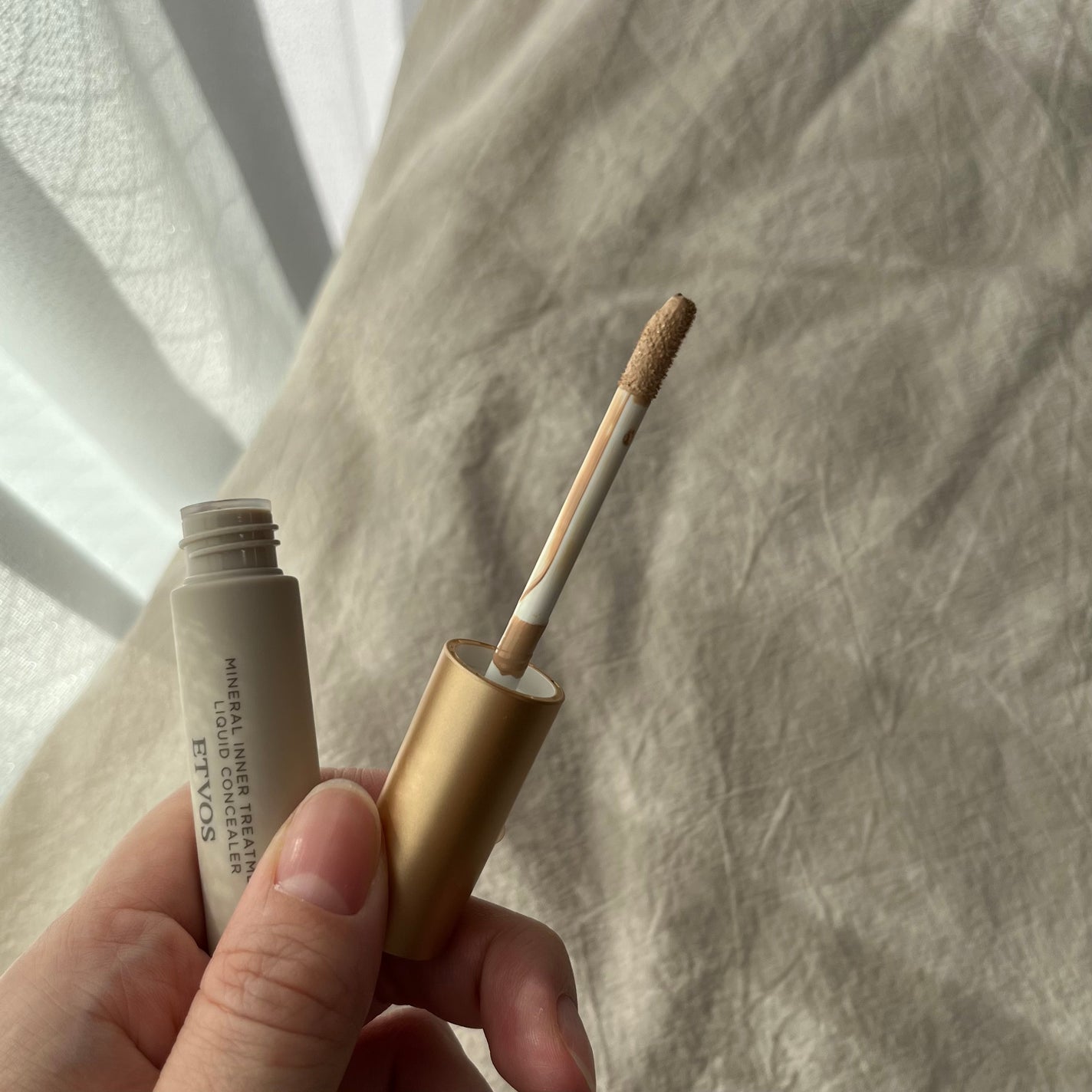 ミネラルインナートリートメントリキッドコンシーラー/エトヴォス/リキッドコンシーラーを使ったクチコミ(3枚目)