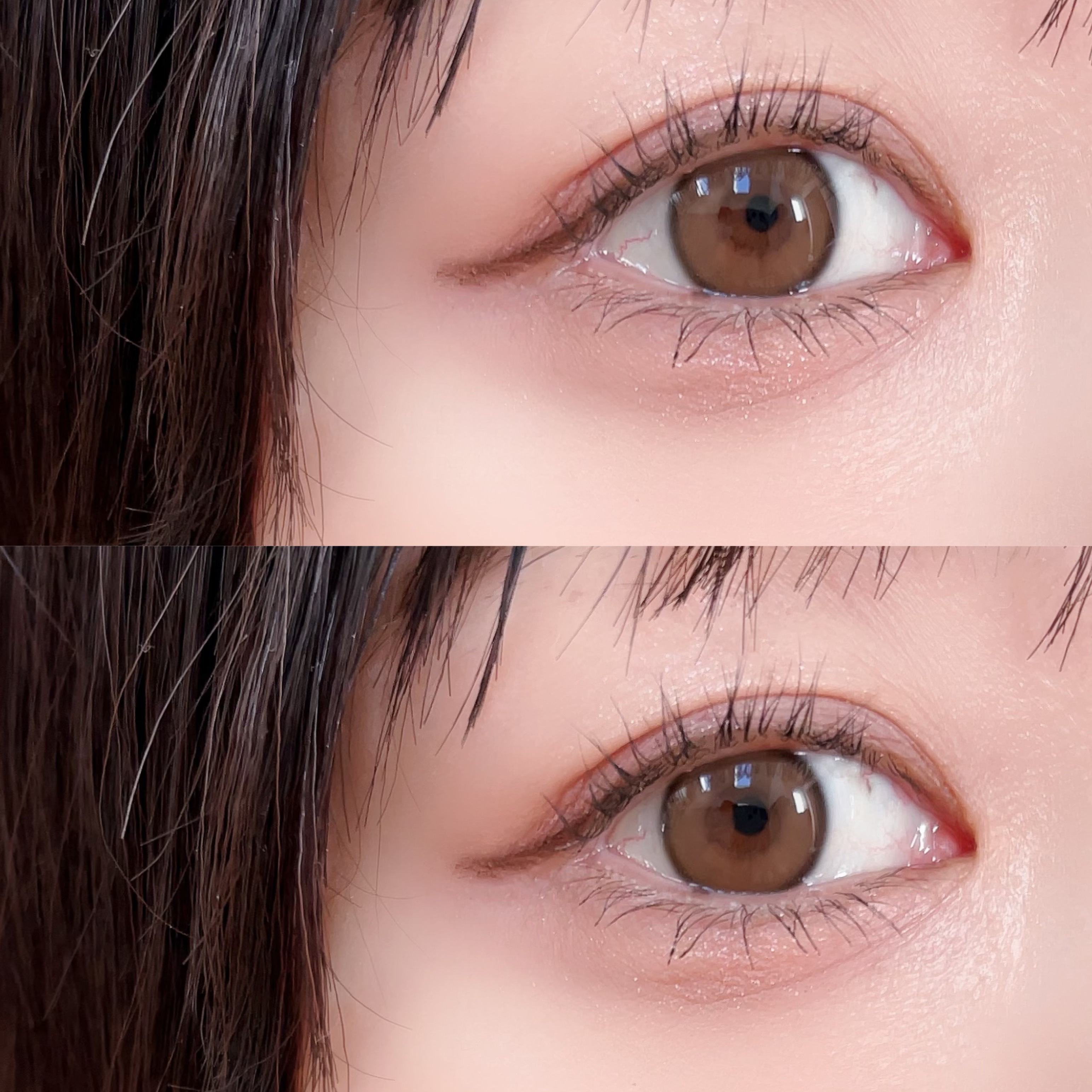 Real Ring 1day ブラウン/OLENS/ワンデー（１DAY）カラコンを使ったクチコミ（2枚目）