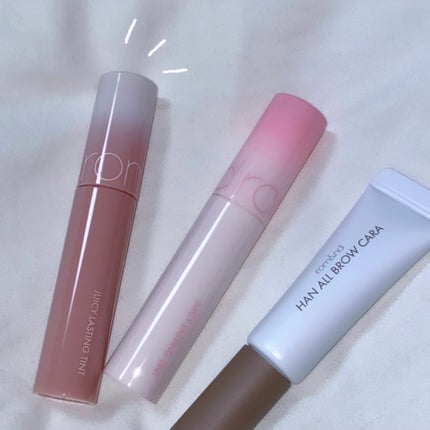 ジューシーラスティングティント/rom&nd/リップティントを使ったクチコミ(2枚目)