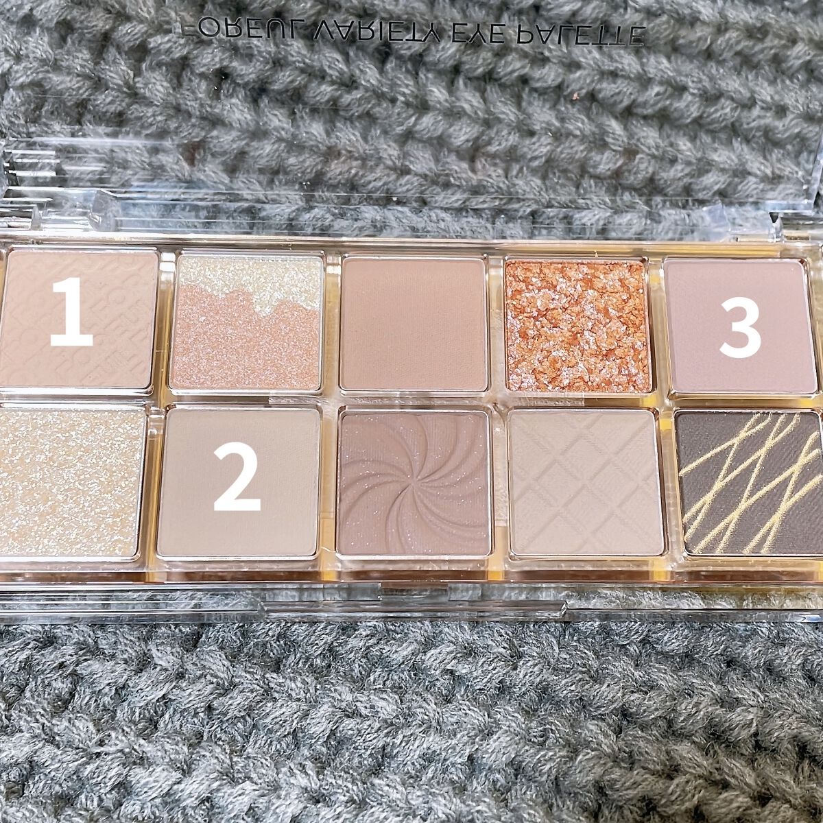 Stonism Shadow Palette/4OIN /アイシャドウパレットを使ったクチコミ（3枚目）