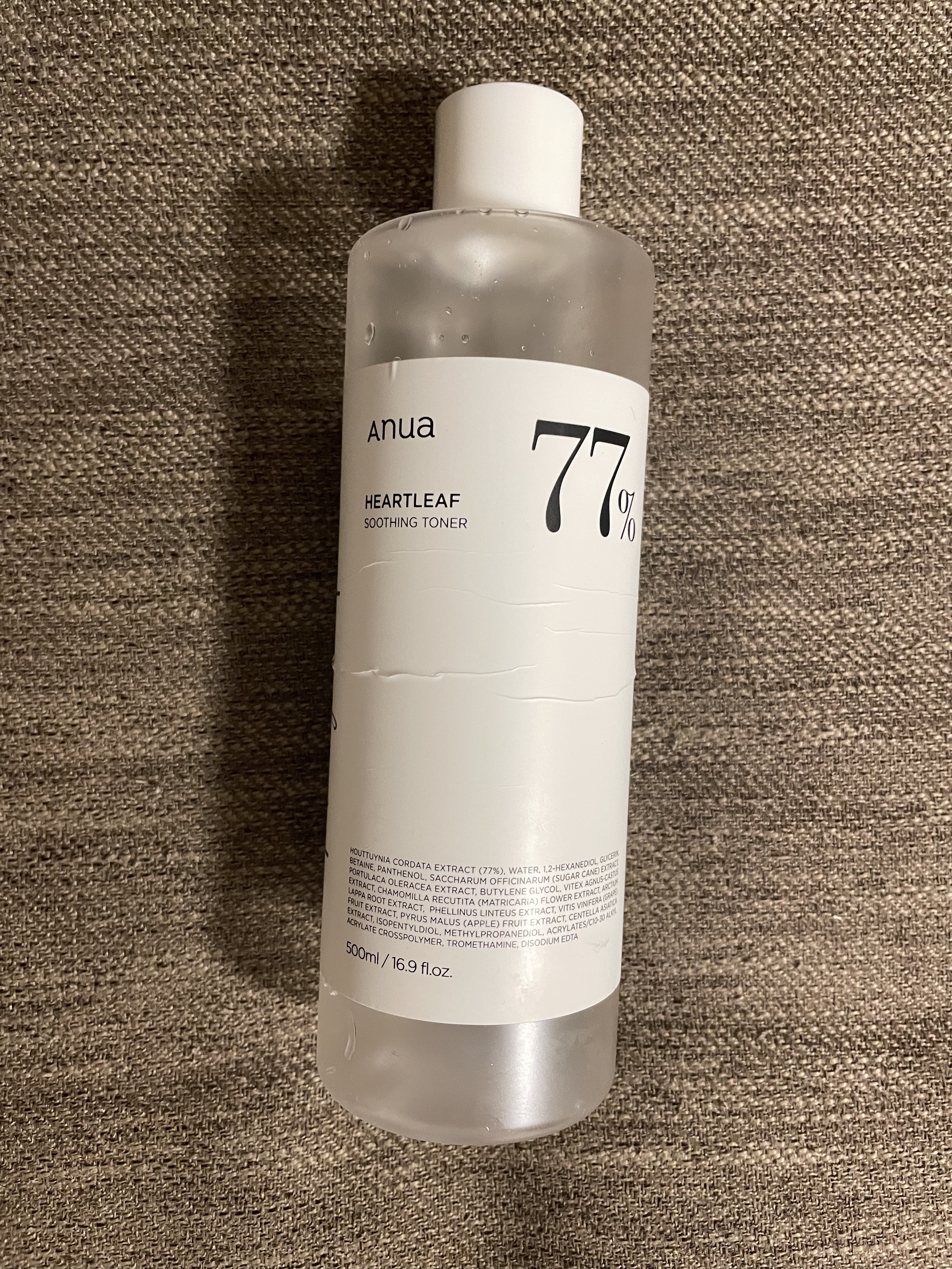 ドクダミ 77 スージングトナー/Anua/化粧水を使ったクチコミ（1枚目）