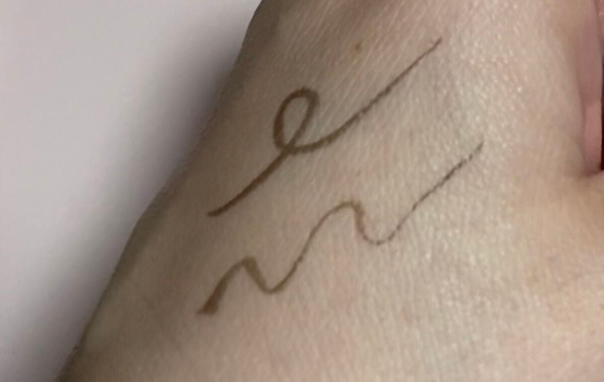 MFL リキッドアイライナー/DAISO/リキッドアイライナーを使ったクチコミ(2枚目)