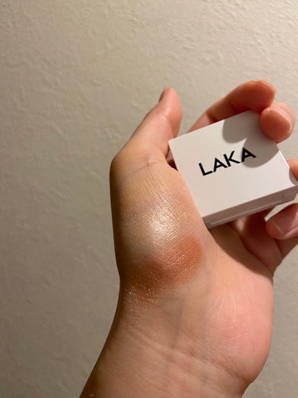 ジャストアイシャドウ/Laka/単色アイシャドウを使ったクチコミ(4枚目)