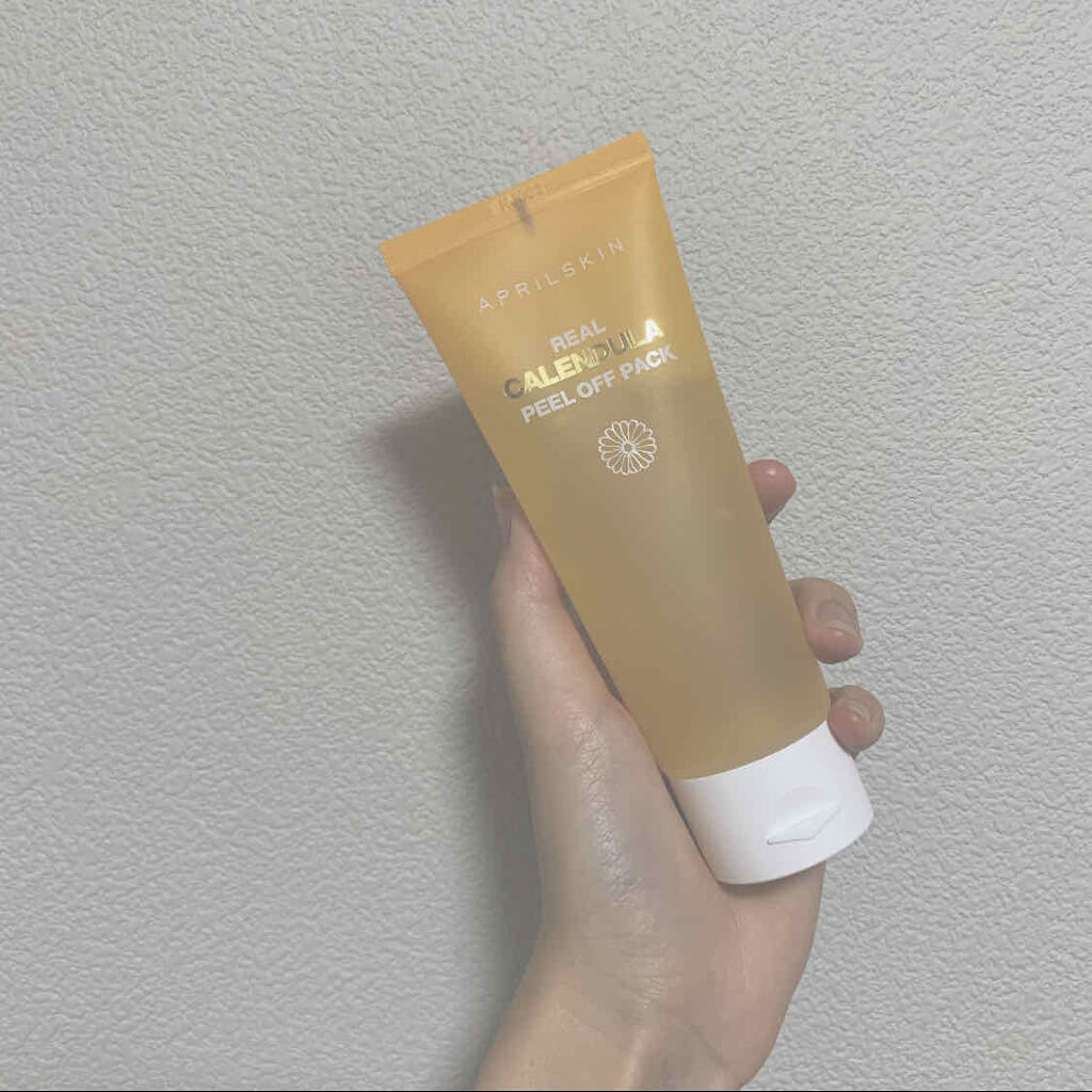 リアルカレンデュラピールオフパック/APRILSKIN/ピーリングを使ったクチコミ（1枚目）