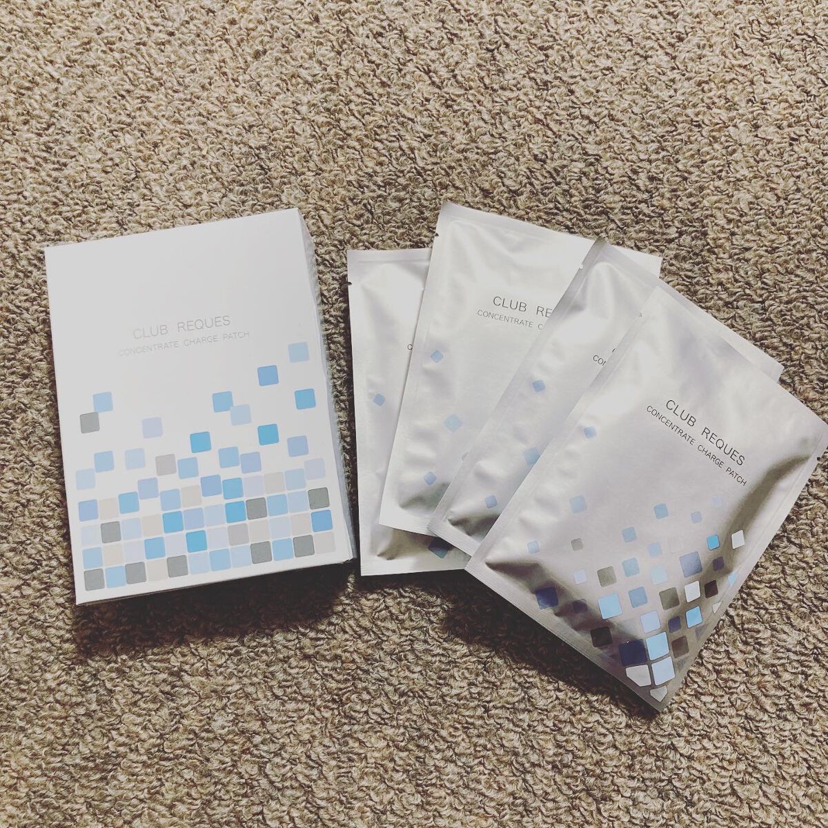 リクエス コンセントレート チャージ パッチ/クラブ/シートマスク・パックを使ったクチコミ(1枚目)