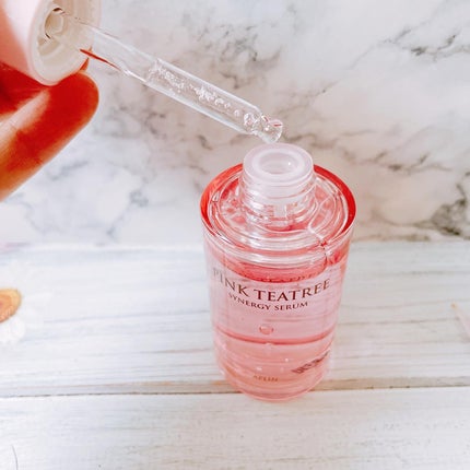 ピンクティーツリーシナジーセラム/APLIN/美容液を使ったクチコミ(3枚目)