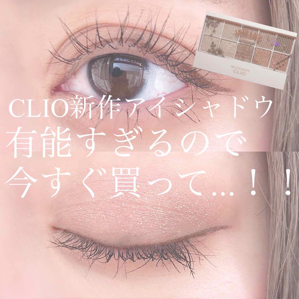 プロ アイ パレット/CLIO/アイシャドウパレットを使ったクチコミ(1枚目)