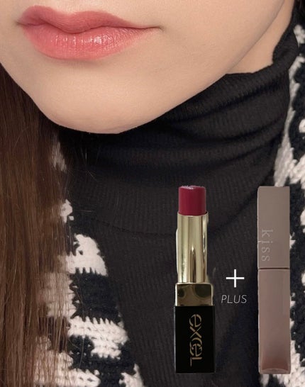 グレイズバームリップ/excel/口紅を使ったクチコミ(3枚目)