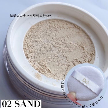 ソーラーグロウ トランスルーセント ルースセッティングパウダー  2 SAND/DOLCE&GABBANA BEAUTY/ルースパウダーを使ったクチコミ（2枚目）