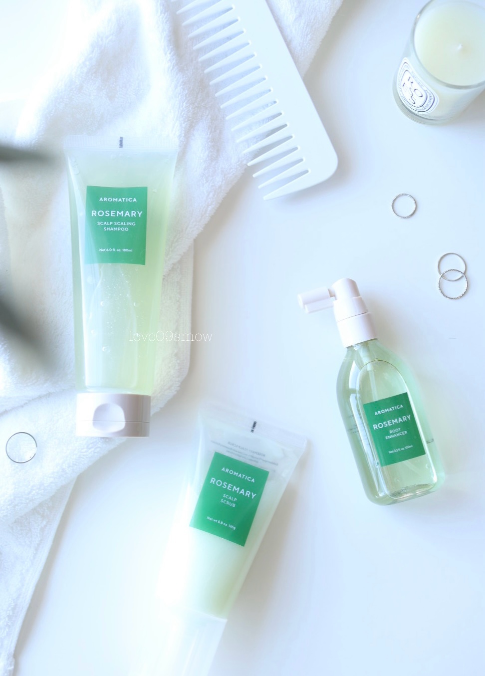 ローズマリールートエンハンサー/AROMATICA/頭皮ローションを使ったクチコミ（2枚目）