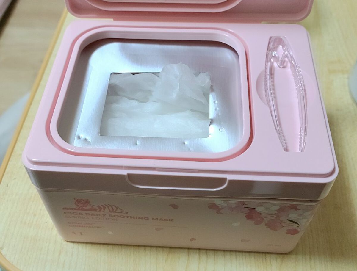 CICA デイリースージングマスク/VT/シートマスク・パックを使ったクチコミ（3枚目）