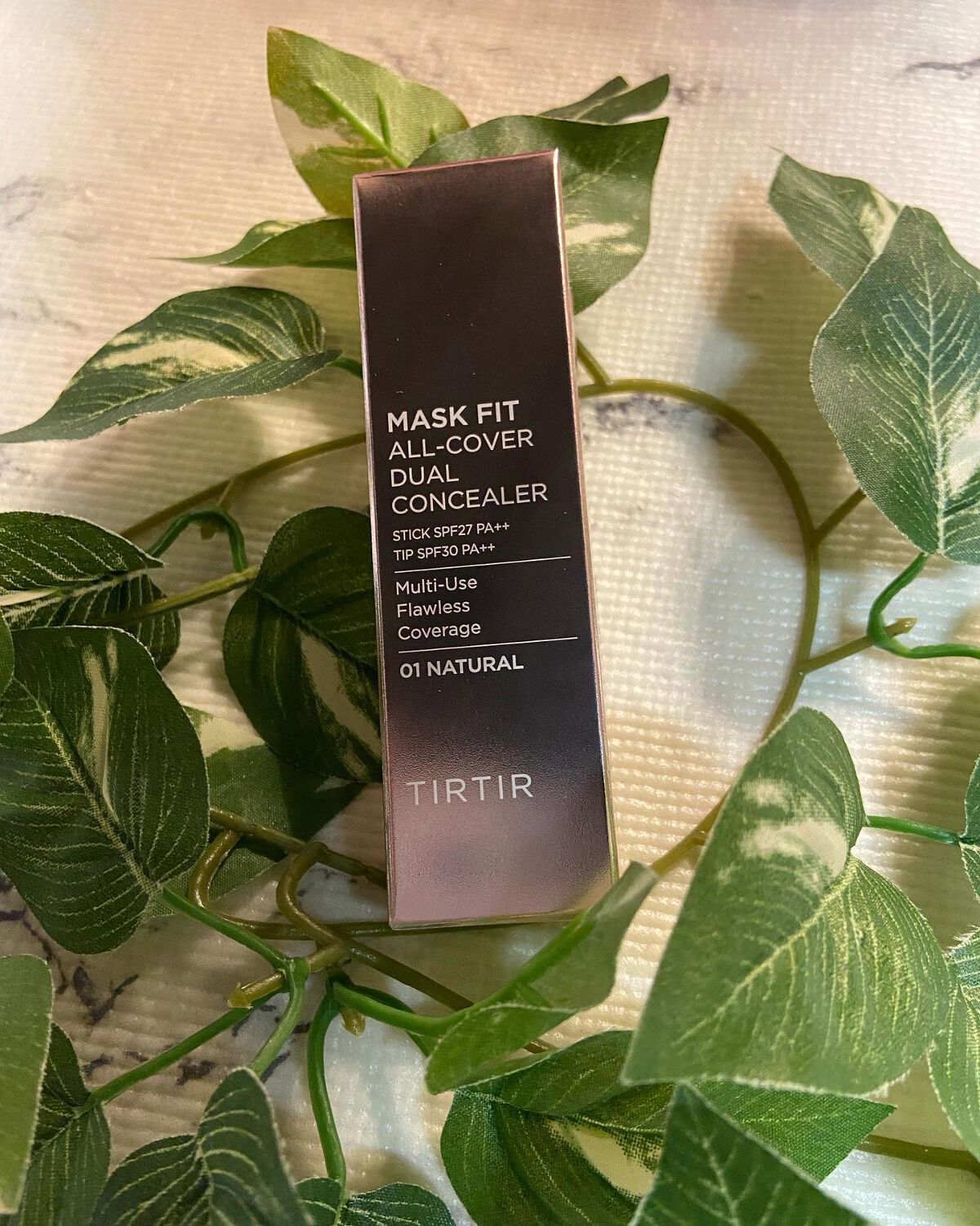 マスクフィットオールカバーデュアルコンシーラー/TIRTIR(ティルティル)/コンシーラーを使ったクチコミ(2枚目)