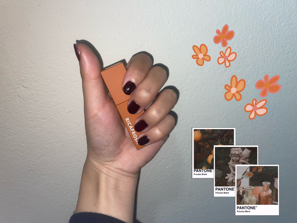 ジューシーリブティント/RICAFROSH/リップティントを使ったクチコミ（2枚目）