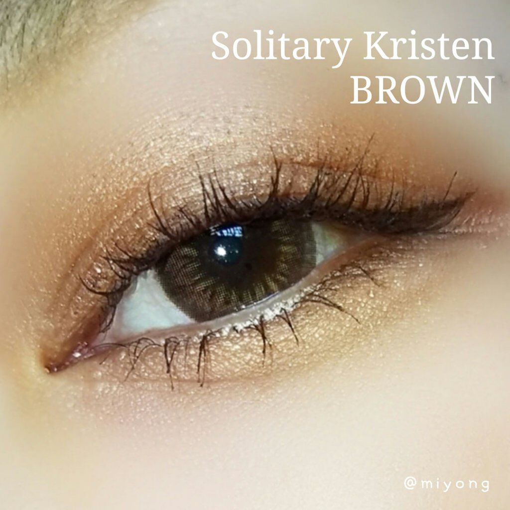 Solitary Kristin/Hapa kristin/カラーコンタクトレンズを使ったクチコミ(3枚目)